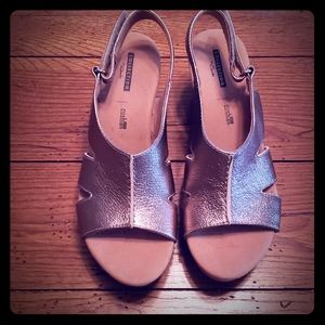 Clarks Wedge Sandals size 9